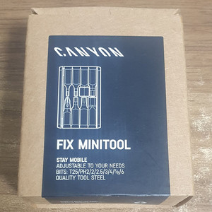 개봉만한 미사용 제품 2개 [캐니언 미니툴 세트] / [캐니언 드랍바 벨 ] 일괄 이미지