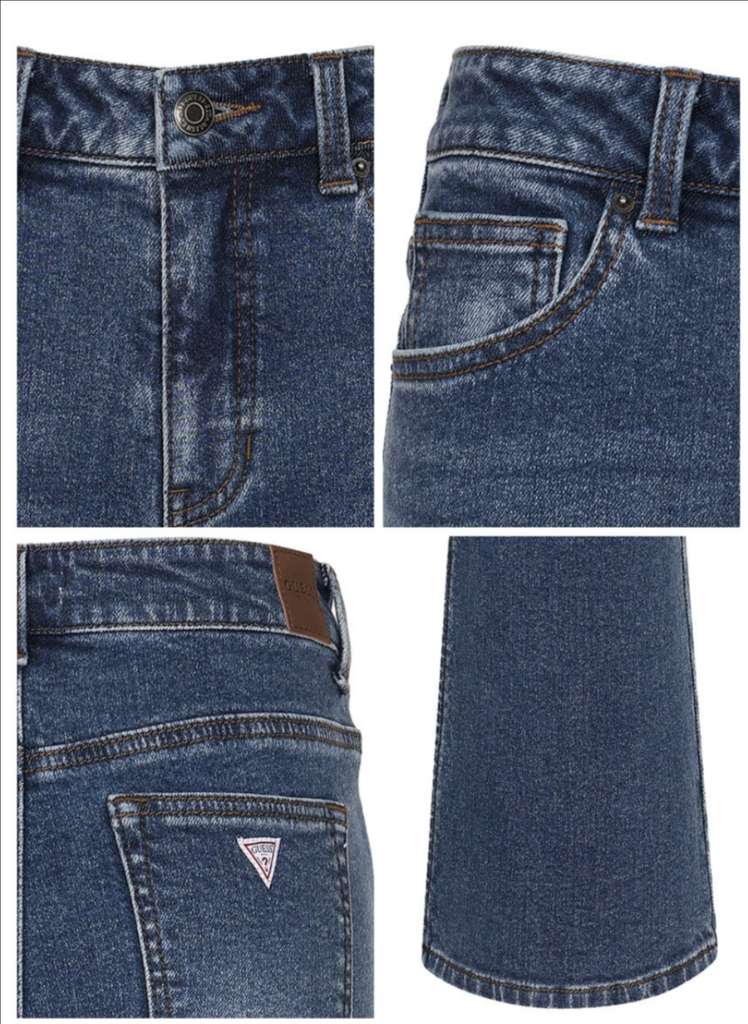 게스 기모 부츠컷 그레이시 데님(사이즈24) 이미지