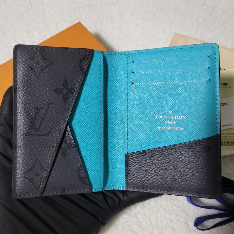 [풀구성] 루이비통 마카사르 이클립스 리버스 오거나이저 카드지갑 이미지