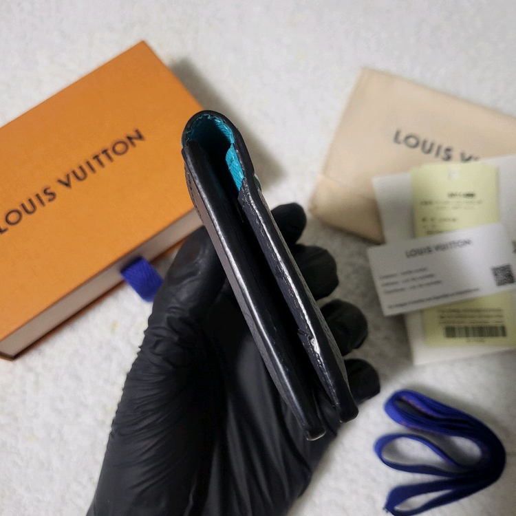 [풀구성] 루이비통 마카사르 이클립스 리버스 오거나이저 카드지갑 이미지