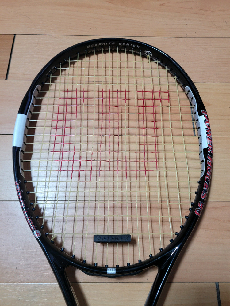 윌슨 POWER HOLES 90 테니스 라켓 이미지