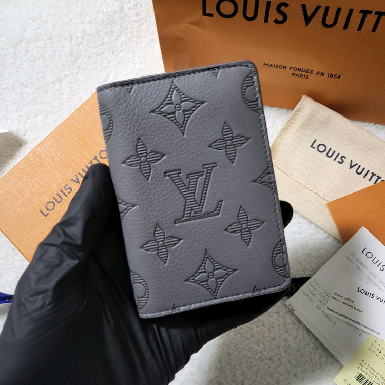 [신형/새상품급] 루이비통 쉐도우 오거나이저 카드지갑 그레이 이미지
