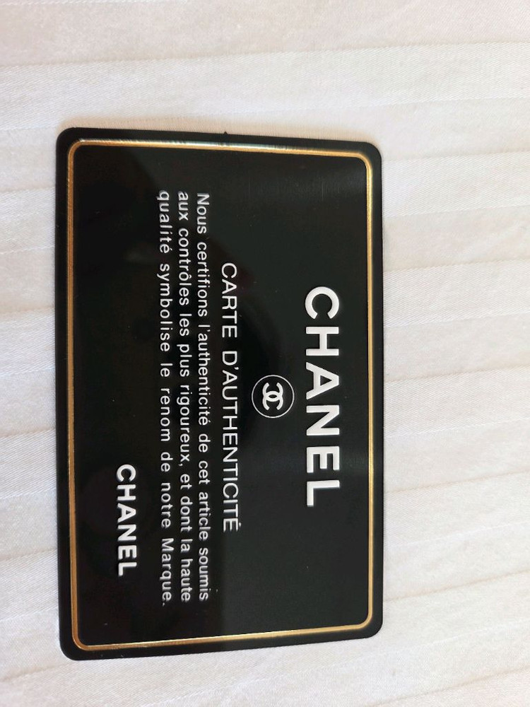 샤넬 보이 금장 장지갑 이미지