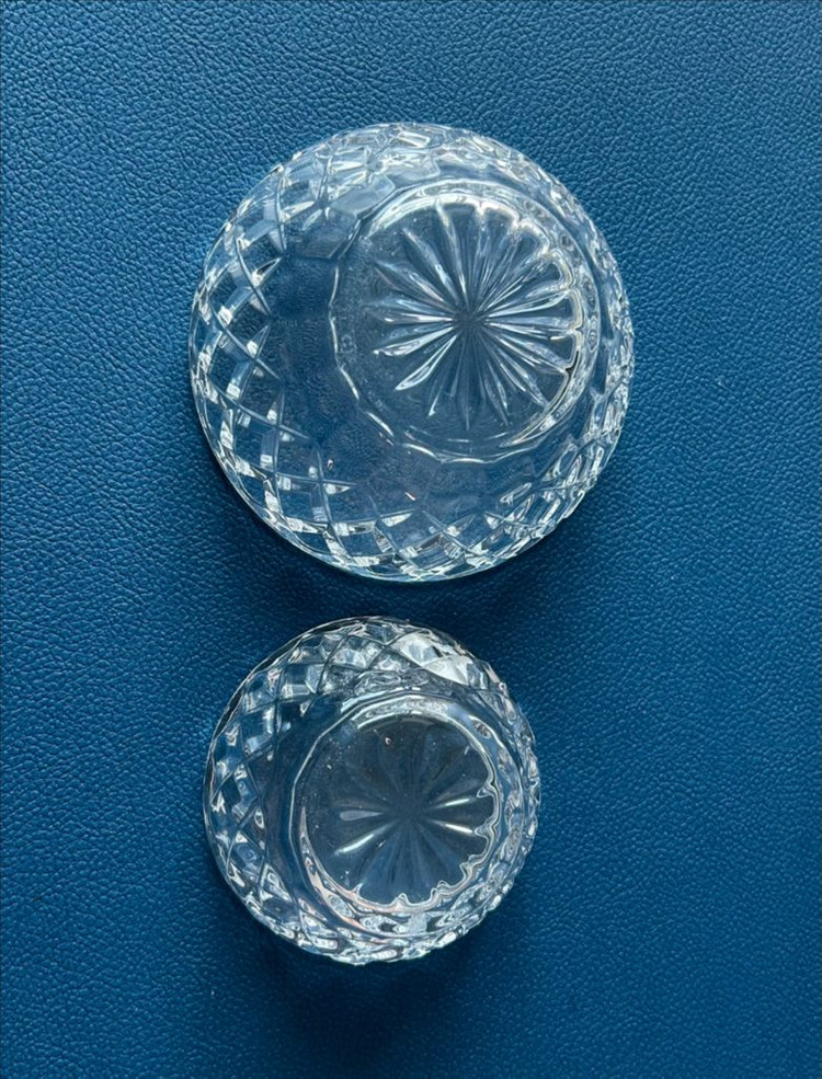 미국 빈티지 레녹스 체코산 크리스탈 디저트 볼 2종 (개당 판매가) 이미지