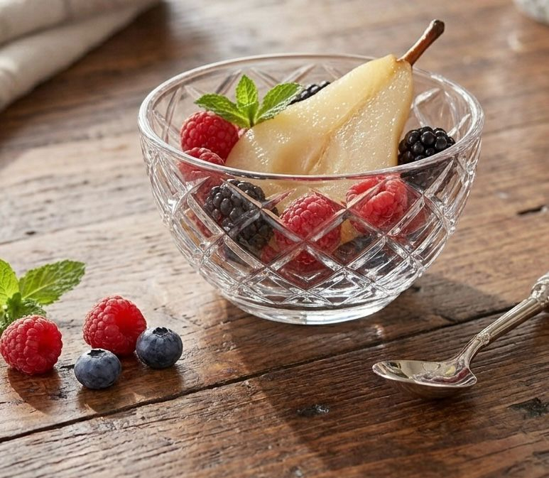 미국 빈티지 레녹스 체코산 크리스탈 디저트 볼 2종 (개당 판매가) 이미지