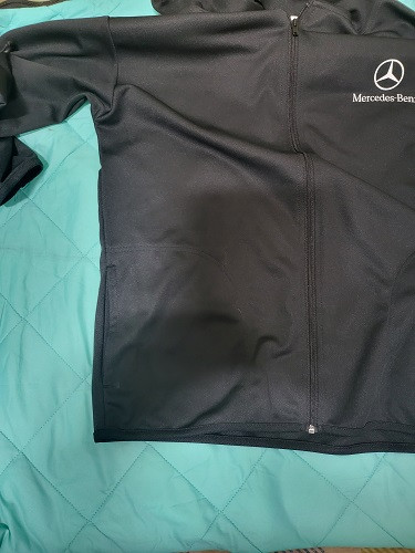 메르세데스 벤츠 경량 후드 집업 이미지