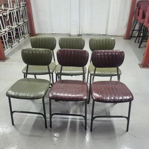 106번 식당의자 중고 업소용의자 카페의자 철재의자 이미지