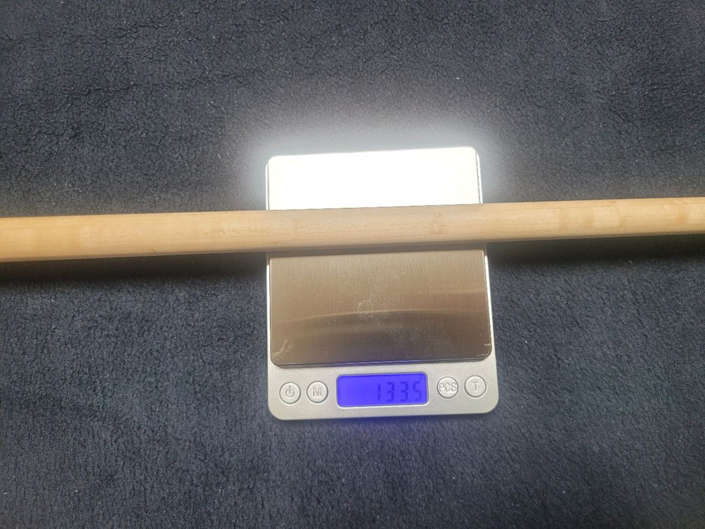 (십자코어)더블 버마 다이아몬드 하기 당구큐(흑단,코코보로) 이미지