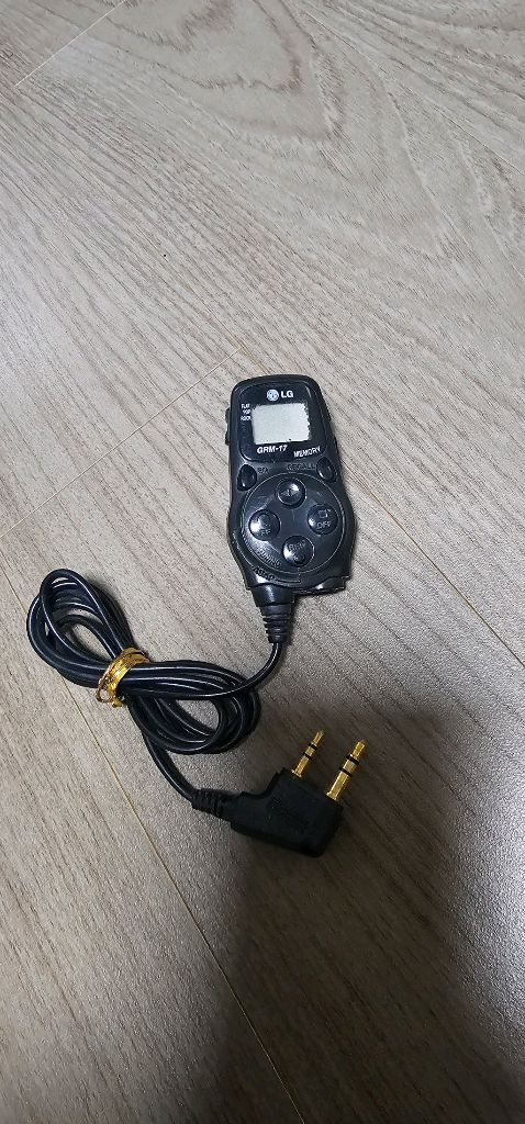 LG 미니카세트 워크맨 리모컨 이미지