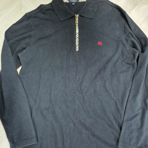 정품 버버리 남성 집업 폴로셔츠 이미지