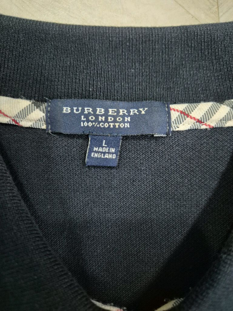 정품 버버리 남성 집업 폴로셔츠 이미지