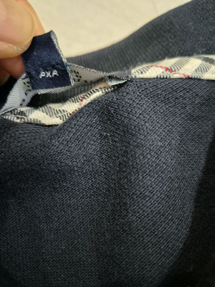 정품 버버리 남성 집업 폴로셔츠 이미지