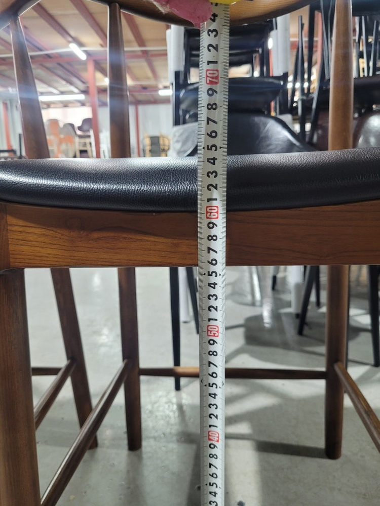 150번 식당의자 바의자 중고 바체어 카페의자 버텐 원목의자 이미지