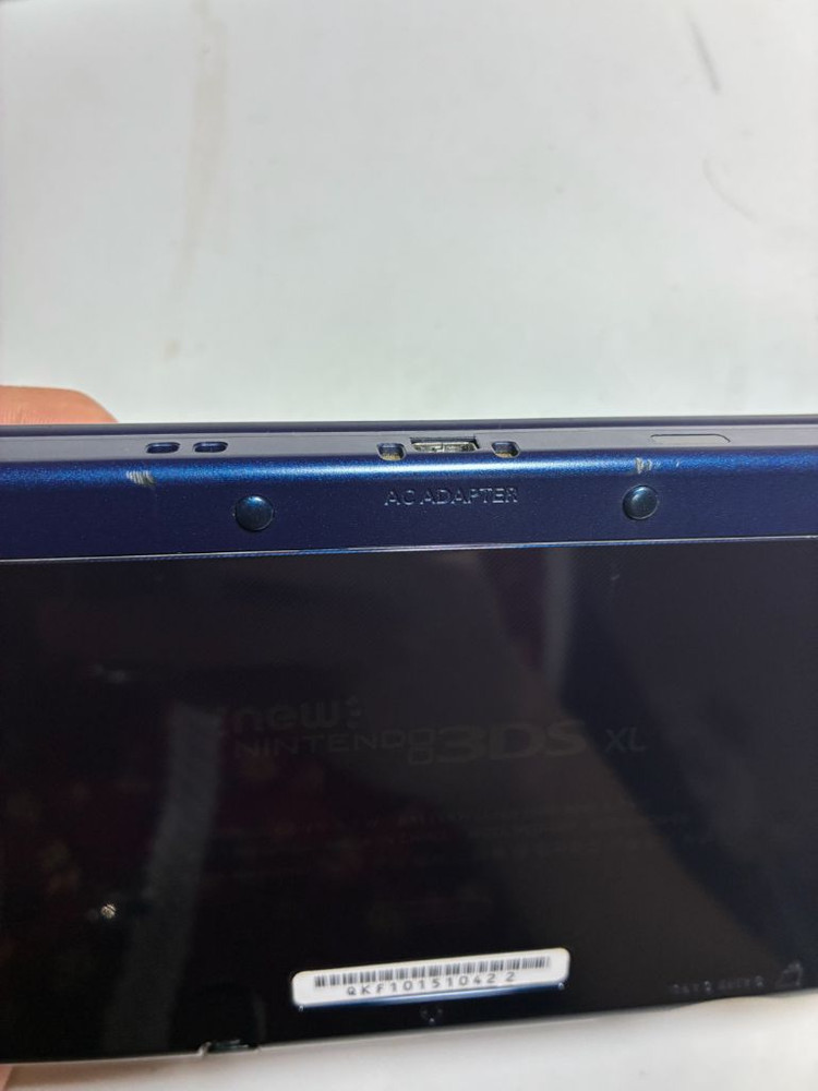 [고장]뉴 닌텐도 3DS XL 메탈릭 블루 게임칩 6개 이미지