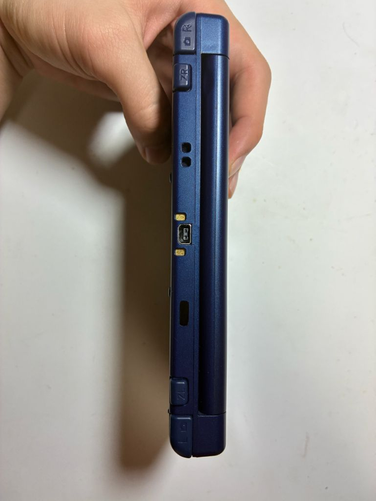 [고장]뉴 닌텐도 3DS XL 메탈릭 블루 게임칩 6개 이미지