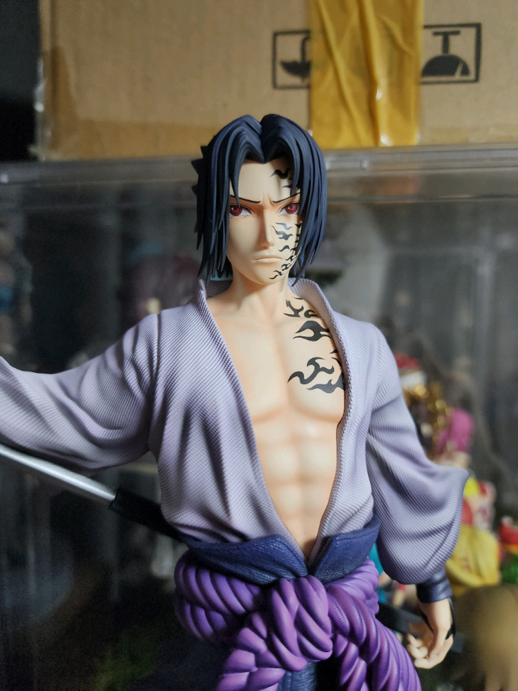 나루토 레진 피규어 일괄 YUE이타치,CW우치하시스이,L7사스케 (일괄) 이미지