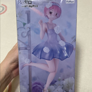 (미개봉) 리제로 렘 피규어 Trio-Try-iT 후류 플라워 드레스 피규어 이미지