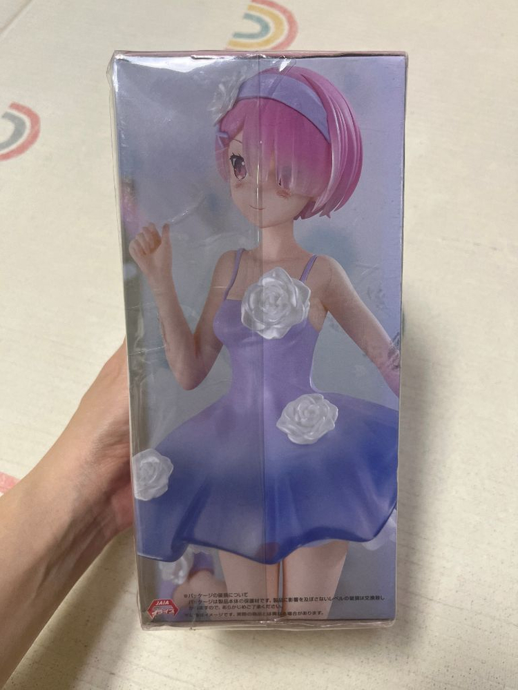 (미개봉) 리제로 렘 피규어 Trio-Try-iT 후류 플라워 드레스 피규어 이미지