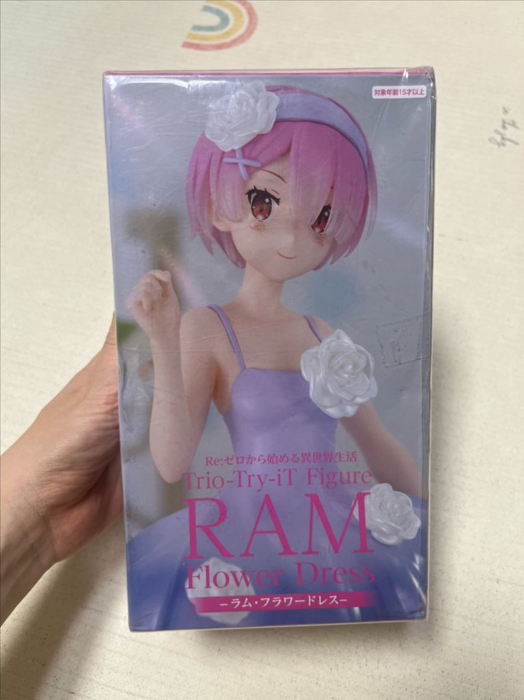 (미개봉) 리제로 렘 피규어 Trio-Try-iT 후류 플라워 드레스 피규어 이미지
