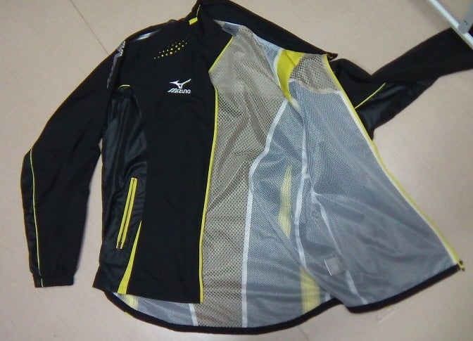 [내용필독]미즈노 MIZUNO 정품. 춘추용 퀄리티 좋은 풀집업 고급 바람막이 점퍼 이미지