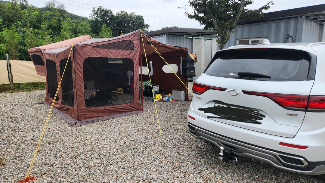 에어팝 텐트 트레일러 팝니다. 이미지