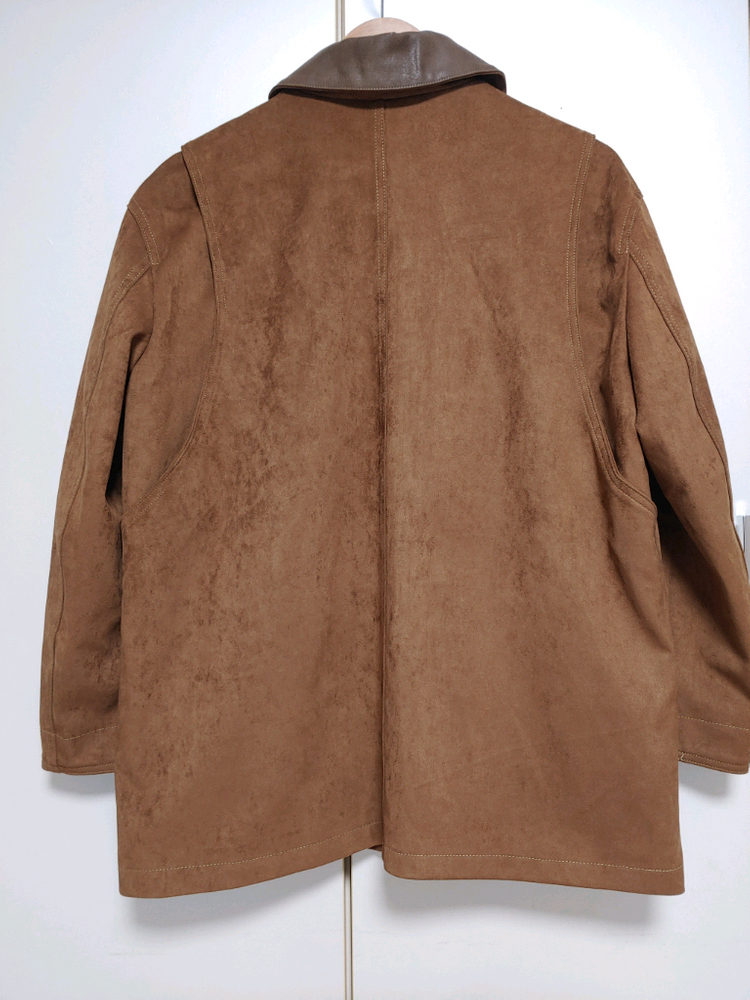 올리브데올리브 32만대 2025 스웨이드 유틸리티 자켓 새옷 이미지