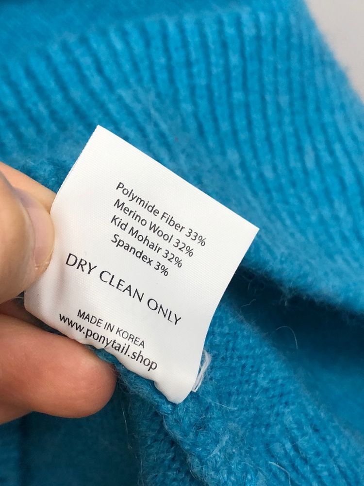 PONYTAIL 포니테일 니트 베스트 M 이미지