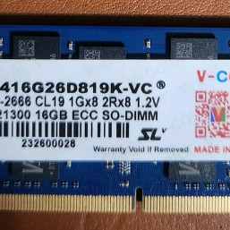 시놀로지 호환 DDR4 ECC 메모리 16G 1개 이미지