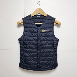 남성 여성 내셔널지오그래픽 우모 거위 구스 다운 경량 패딩 베스트 조끼 이미지