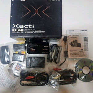 [박스O]산요 작티 FH11 캠코더(올드디카) SANYO Xacti FH11 슈팅그립,슈팅타입 이미지