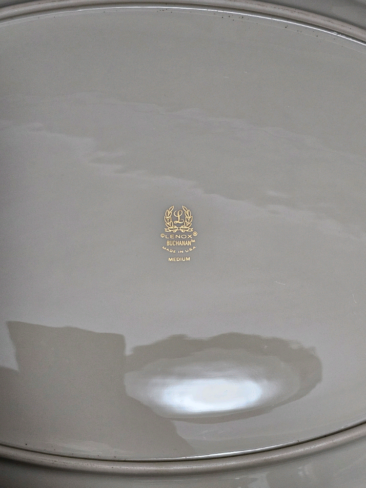 [초희귀/단종] 레녹스(Lenox) 뷰캐넌(Buchanan) 40cm 특대형 플래터 - 새상품급 이미지
