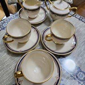 레녹스 뷰캐넌 커피잔 3조 & 슈가볼·크리머 (수량 변경) 이미지