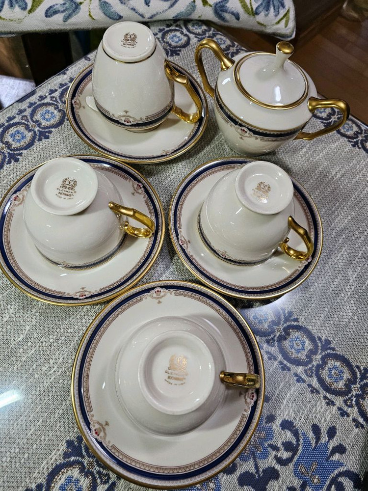 레녹스 뷰캐넌 커피잔 3조 & 슈가볼·크리머 (수량 변경) 이미지