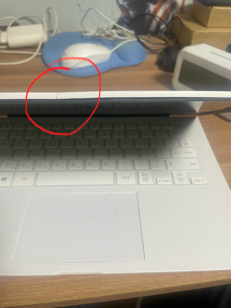 LG그램 14Z95P-GALGL노트북 액정파손 인텔11세대 이미지