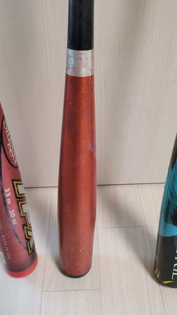 리판 오리 등 야구 배트 3자루 판매 이미지