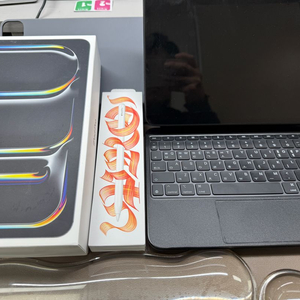 아이패드 프로m4 11인치&펜슬&매직키보드(애플케어) 이미지