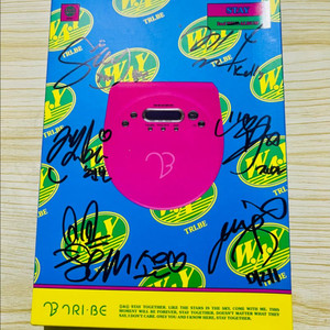 [개봉]] 트라이비 미니 앨범 [W.A.Y]의 STAY 버전 친필 사인 CD (2023) 이미지