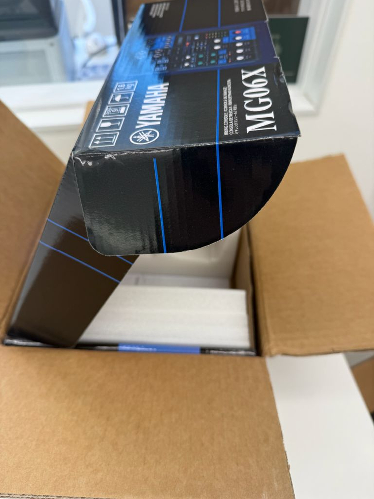 야마하 (새제품) MG06X 믹싱 콘솔 음향 믹서 이미지