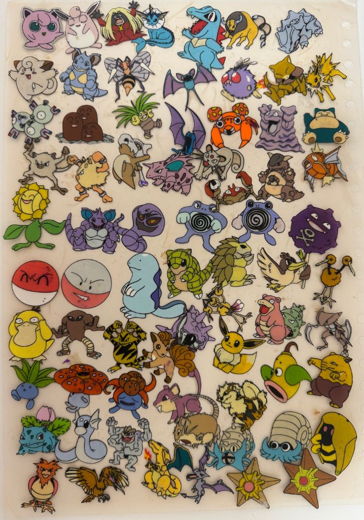 포켓몬스터 띠부띠부씰 이미지