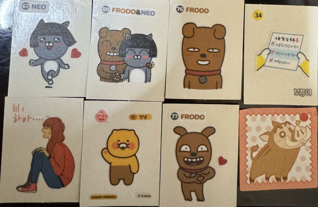 포켓몬스터 띠부띠부씰 이미지