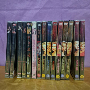 미개봉.DVD이소룡&마릴리 먼로영화.총15장일괄. 사진 참고하세요 이미지