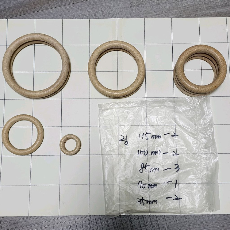 우드링 우드볼 마크라메 썬캐쳐 드림캐쳐 재료 이미지