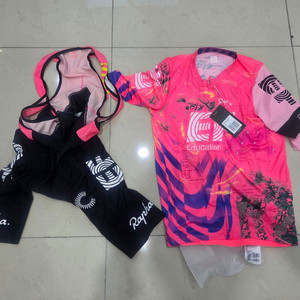 라파 EF 팀킷 반팔빕숏 셋트 자전거의류 이미지
