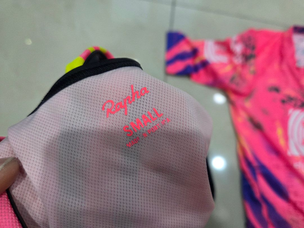 라파 EF 팀킷 반팔빕숏 셋트 자전거의류 이미지