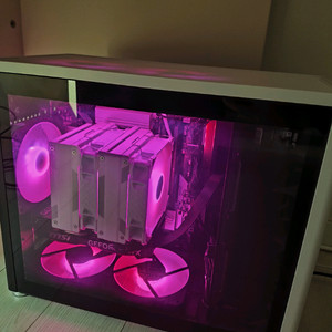 한성 괴물 게이밍 미니 PC 13400f +4060ti + 32 ddr5 본체 데스크탑 이미지