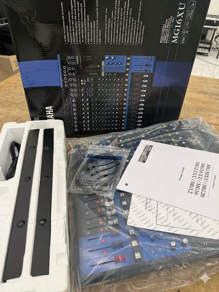야마하 (새제품) MG16XU 음향 믹서 믹싱콘솔 이미지