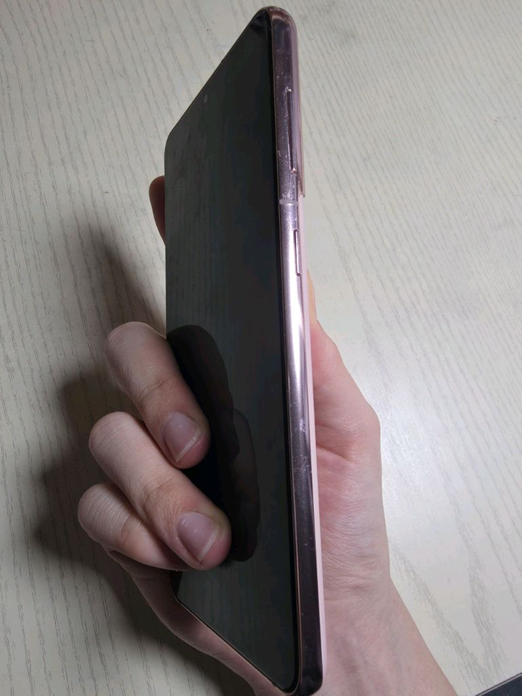 갤럭시 S21 핑크 256gb 자급제 무잔상 이미지