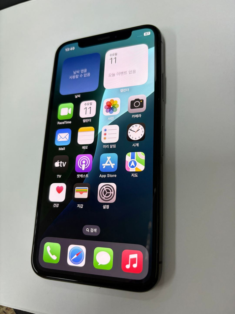 아이폰XS 64GB 블랙 SSS급 중고폰 배터리100% 촬영폰 사진폰 업무폰 카메라폰 208660 이미지