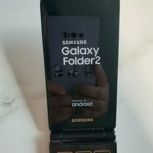 삼성갤럭시폴더2검정효도폰 이미지
