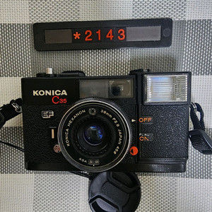 코니카 C 35 EF 필름카메라 이미지